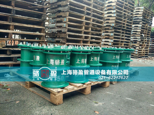 駱盈人防套管發(fā)貨現場